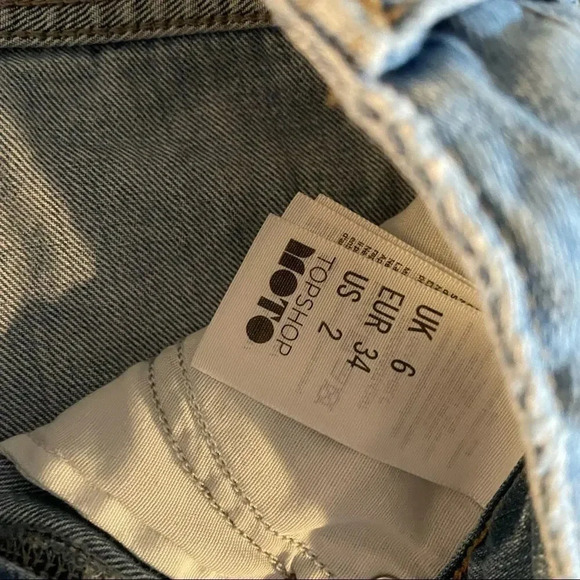 Topshop Moto Hayden Ripped shorts - Picture 10 of 13